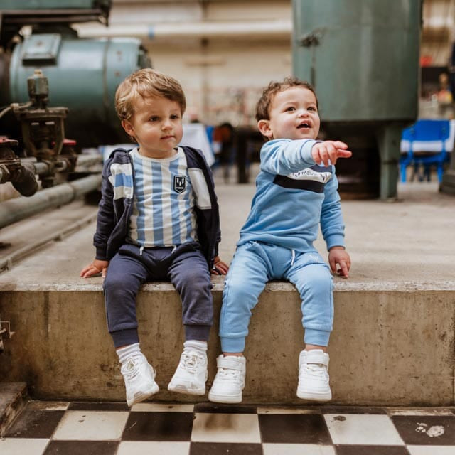 VG X MESSI 3 PCE BABYSUIT LS