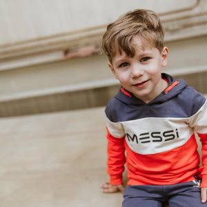 VG X MESSI SWEATER WITH HOOD LS
