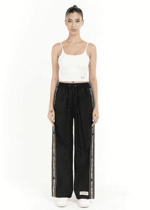 THE GIVING MOVEMENT RECYCLED NYLON WIDE LEG PANT WITH BRANDED ELASTIC - REG