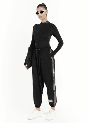 THE GIVING MOVEMENT RECYCLED NYLON JOGGER WITH BRANDED ELASTIC- REGULAR