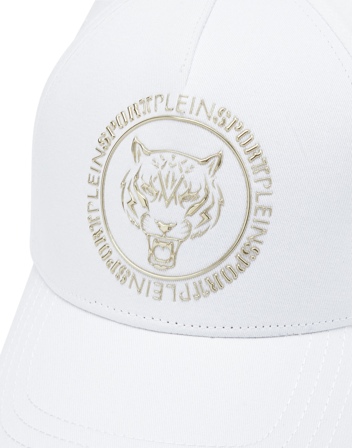 PLEIN SPORT BASEBALL CAP CARBON TIGER