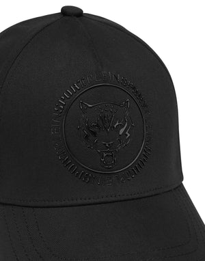PLEIN SPORT BASEBALL CAP CARBON TIGER