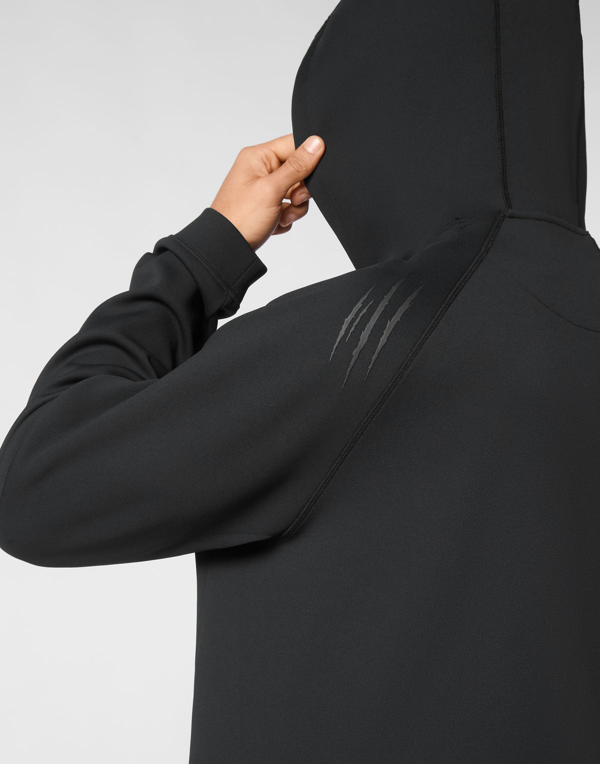 PLEIN SPORT TECHNICAL OVERSIZE HOODIE SWEATSHIRT LS