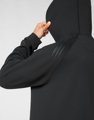 PLEIN SPORT TECHNICAL OVERSIZE HOODIE SWEATSHIRT LS
