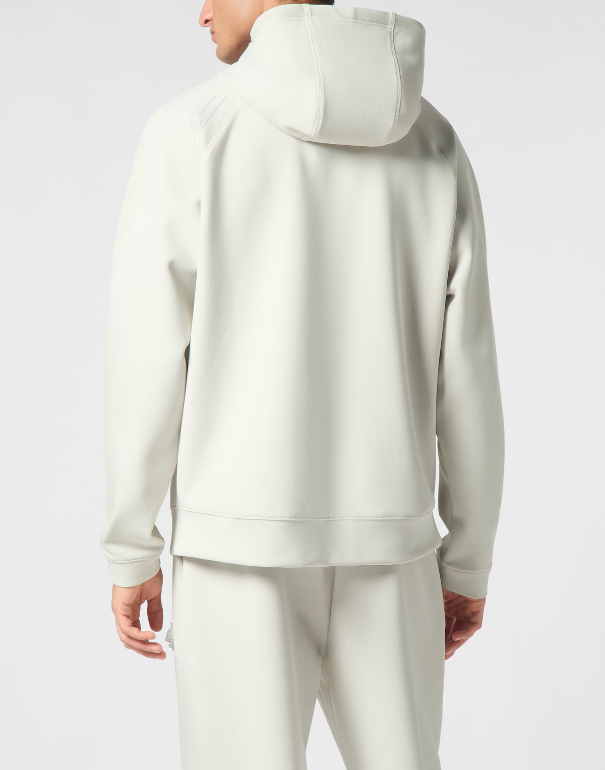 PLEIN SPORT TECHNICAL OVERSIZE HOODIE SWEATSHIRT LS