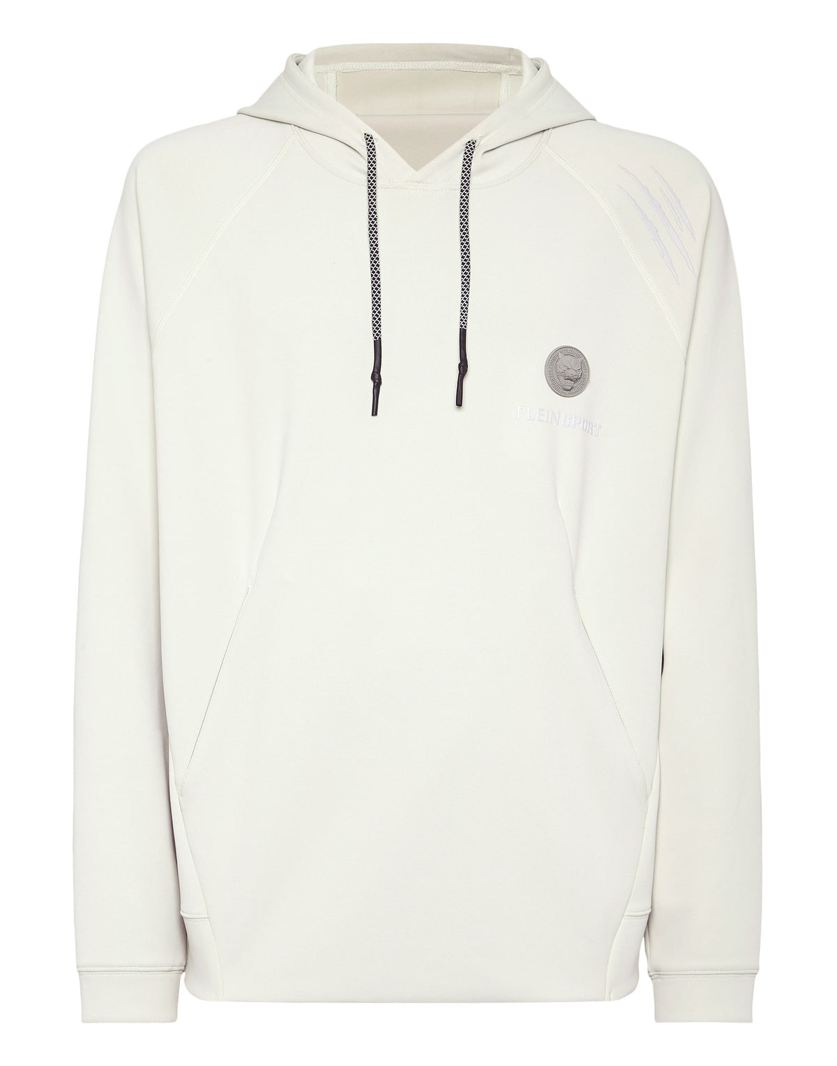 PLEIN SPORT TECHNICAL OVERSIZE HOODIE SWEATSHIRT LS