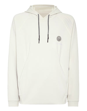 PLEIN SPORT TECHNICAL OVERSIZE HOODIE SWEATSHIRT LS