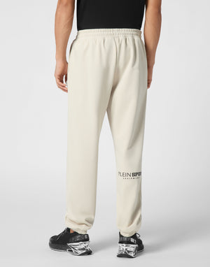 PLEIN SPORT LOOSE FIT JOGGING PANTS SCRATCH