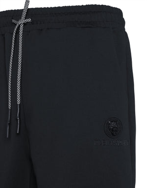 PLEIN SPORT TECHNICAL LOOSE FIT JOGGING SHORTS