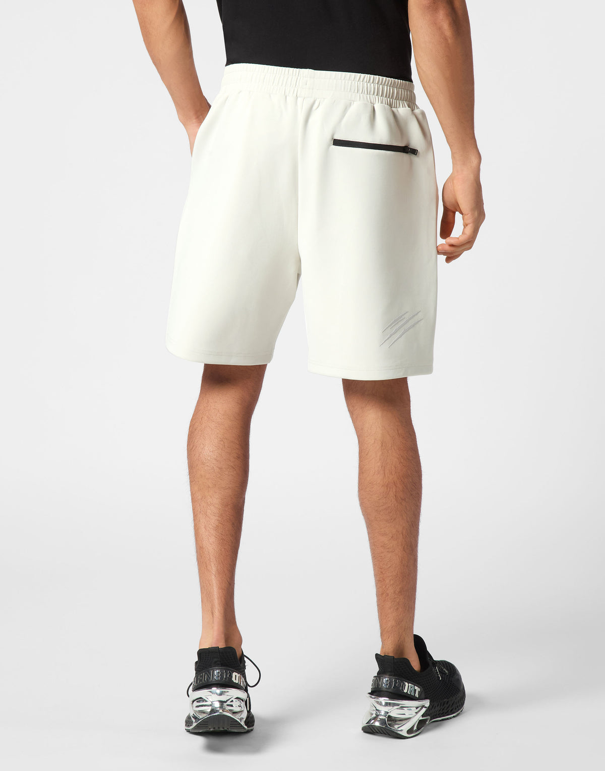 PLEIN SPORT TECHNICAL LOOSE FIT JOGGING SHORTS
