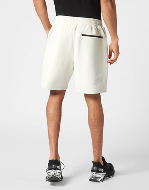 PLEIN SPORT TECHNICAL LOOSE FIT JOGGING SHORTS