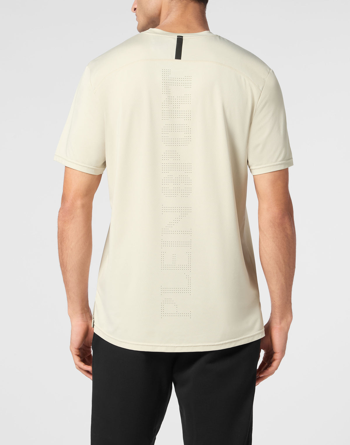 PLEIN SPORT REFLECTIVE T-SHIRT ROUND NECK SS