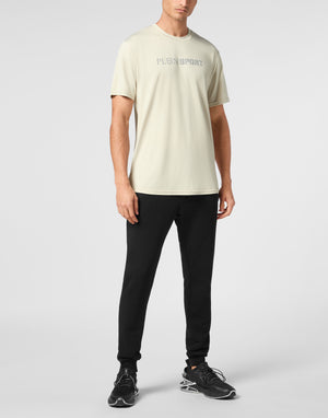 PLEIN SPORT REFLECTIVE T-SHIRT ROUND NECK SS