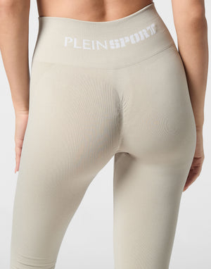 PLEIN SPORT SEAMLESS SPORT LEGGINGS LOGO