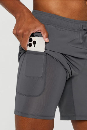 FABLETICS THE 7" O2 RUN SHORT (LINED)