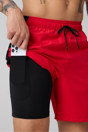 FABLETICS THE 7" O2 RUN SHORT (LINED)