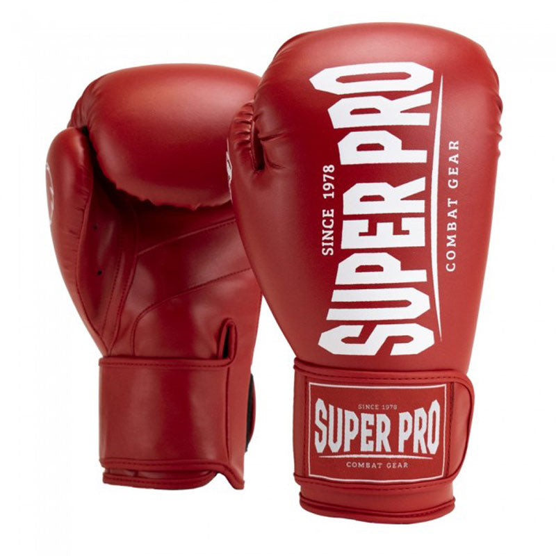 SUPER PRO COMBAT GEAR CHAMP KICKBOXING GLOVES