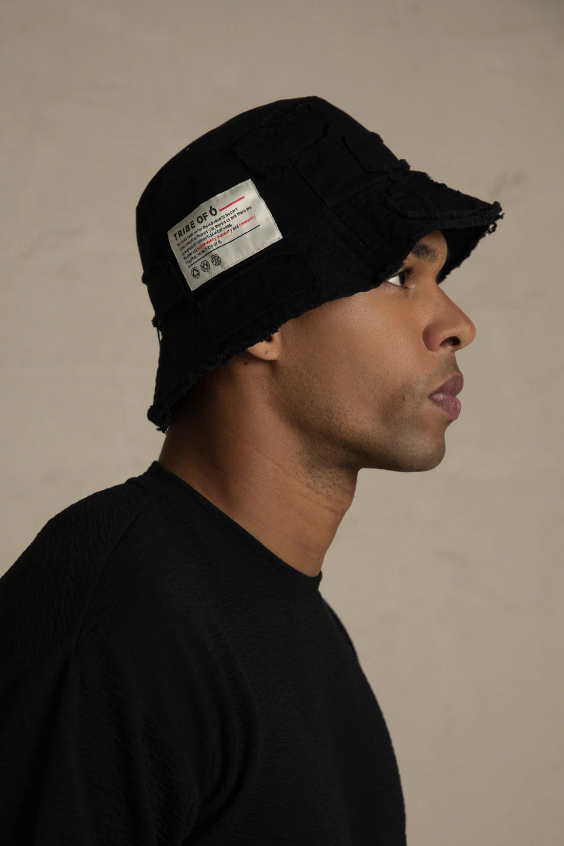 TRIBE OF 6 CARACAS RAW EDGE HAT