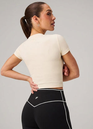 FABLETICS CLASSIC COTTON CROPPED BABY TEE
