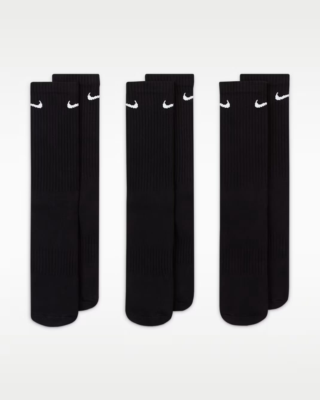 NIKE U NK EVERYDAY CUSH CREW 3PR - 132