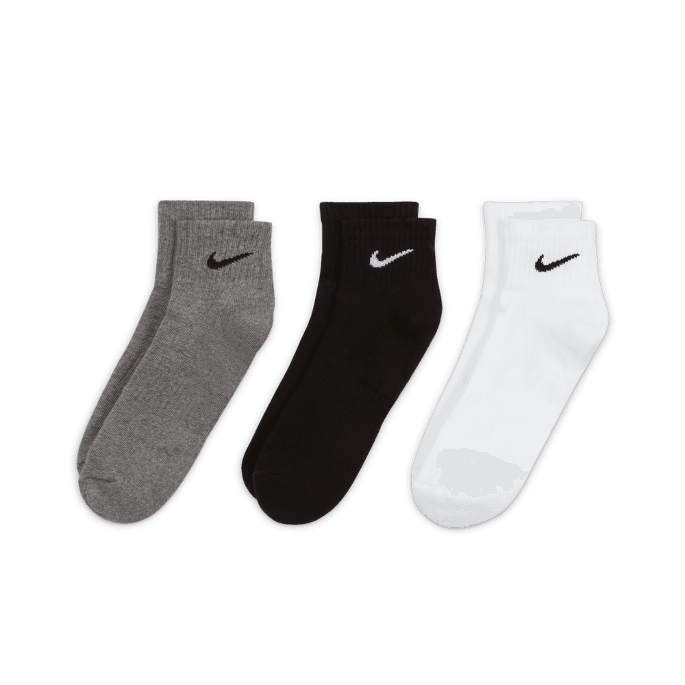 NIKE U NK EVERYDAY CUSH ANKLE 3PR - 132N