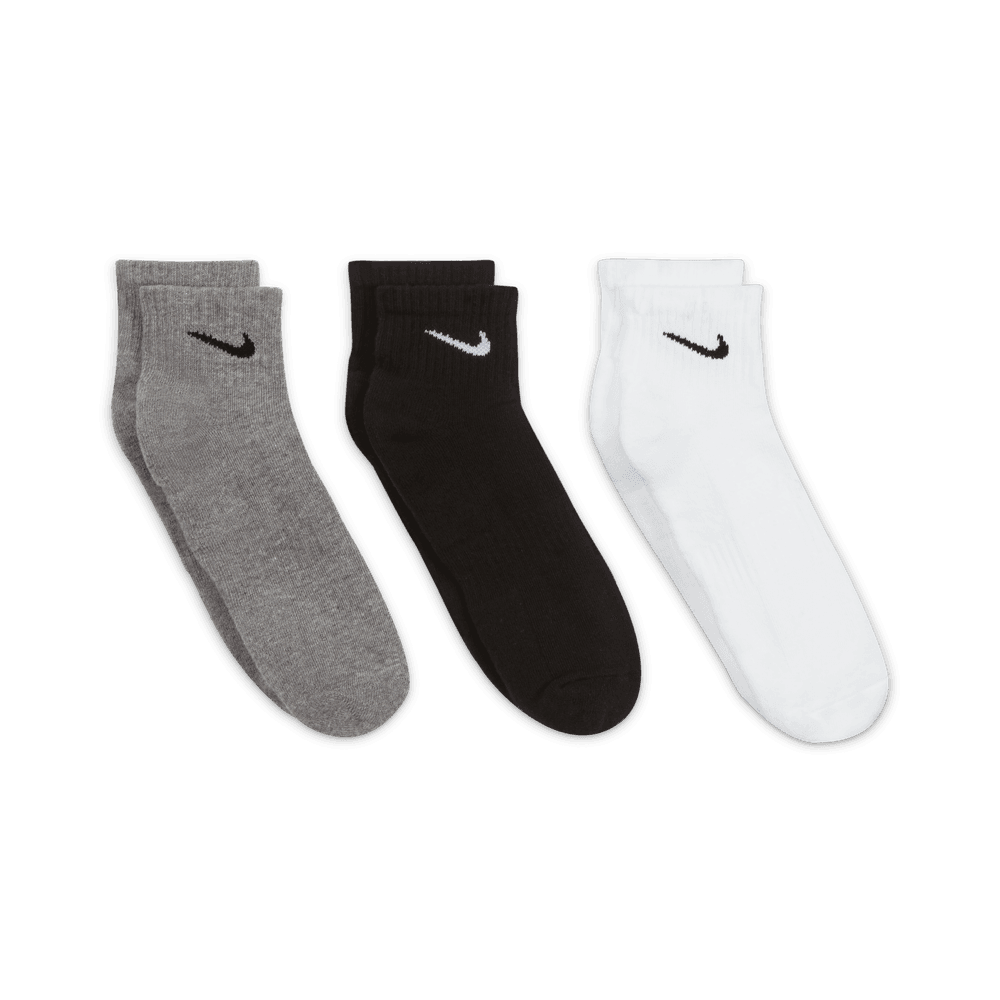 NIKE U NK EVERYDAY CUSH ANKLE 3PR - 132N