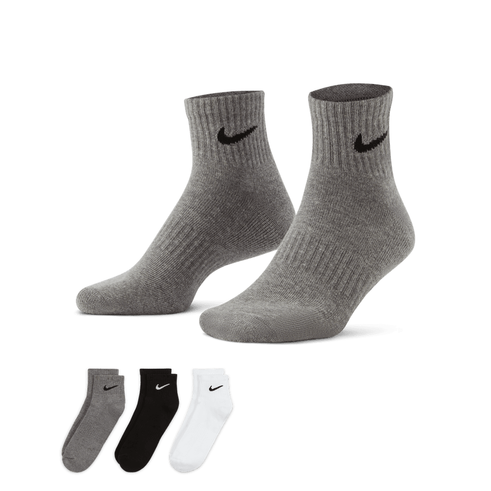 NIKE U NK EVERYDAY CUSH ANKLE 3PR - 132N