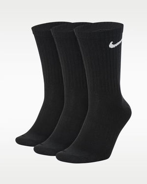NIKE U NK EVERYDAY LTWT CREW 3PR - 132N