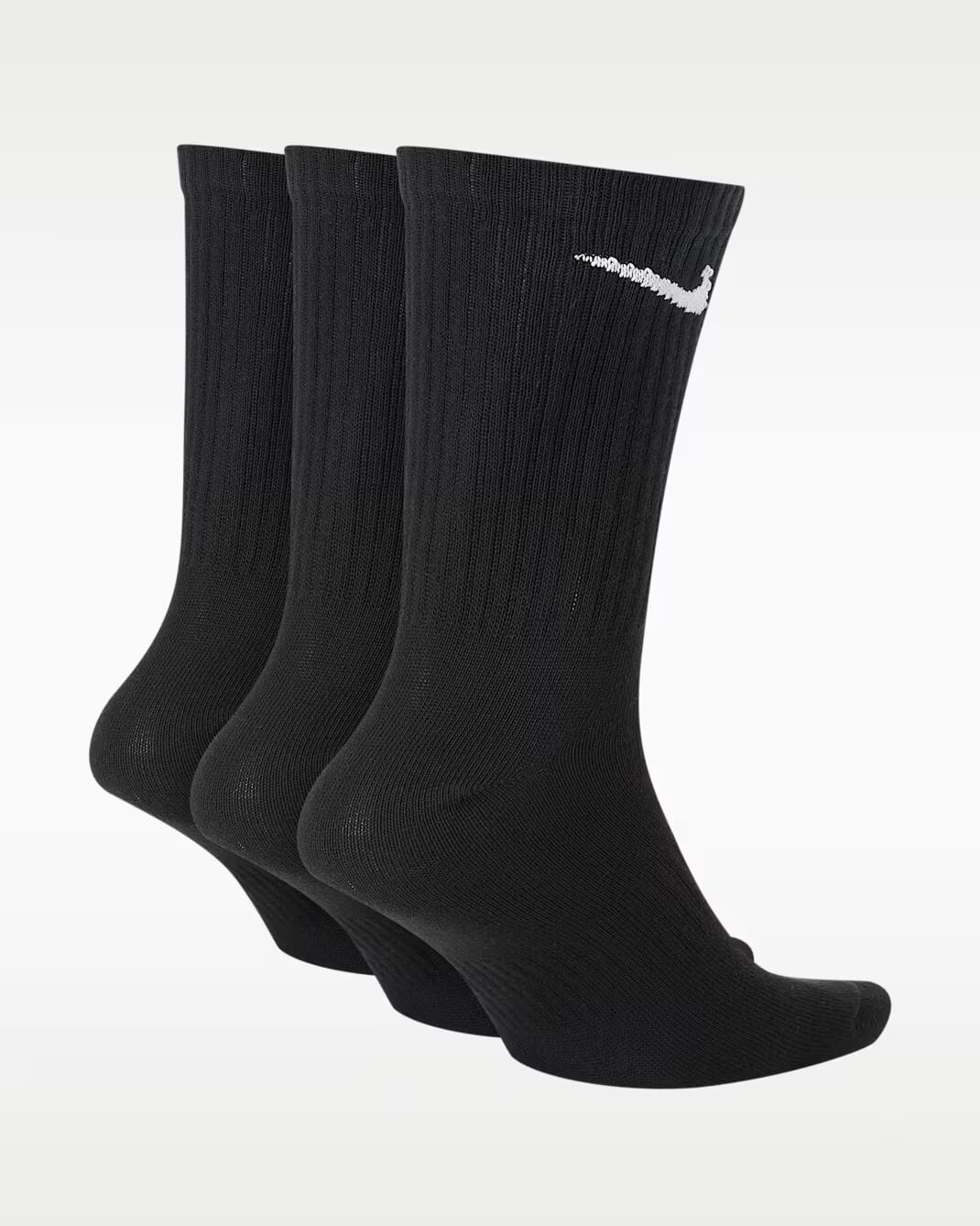NIKE U NK EVERYDAY LTWT CREW 3PR - 132N