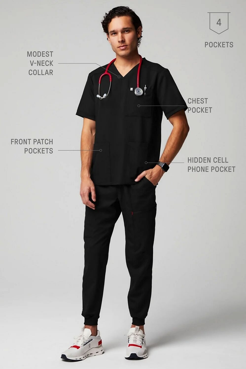 FABLETICS Max Scrub Top