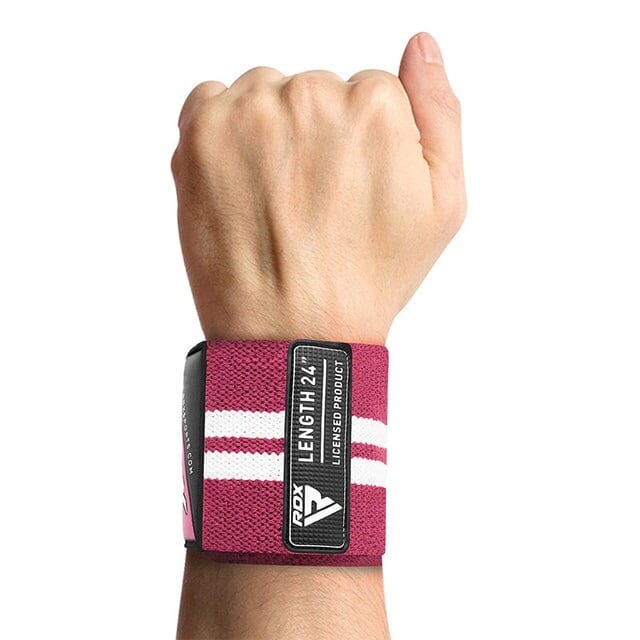 RDX GYM WRIST WRAP W4 PINK 24"-M