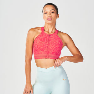 SQUATWOLF SERPENT ZIP UP BRA