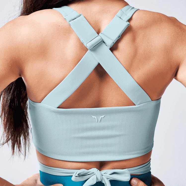 SQUATWOLF CORE RIBBED BRA TOP