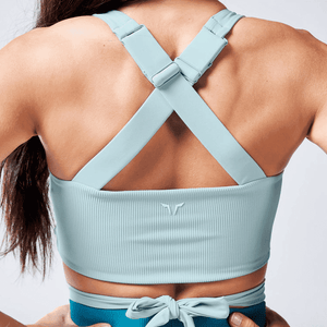 SQUATWOLF CORE RIBBED BRA TOP