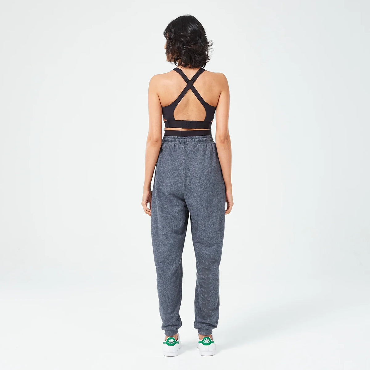SQUATWOLF RETROGRADE CRISS CROSS BRA TOP