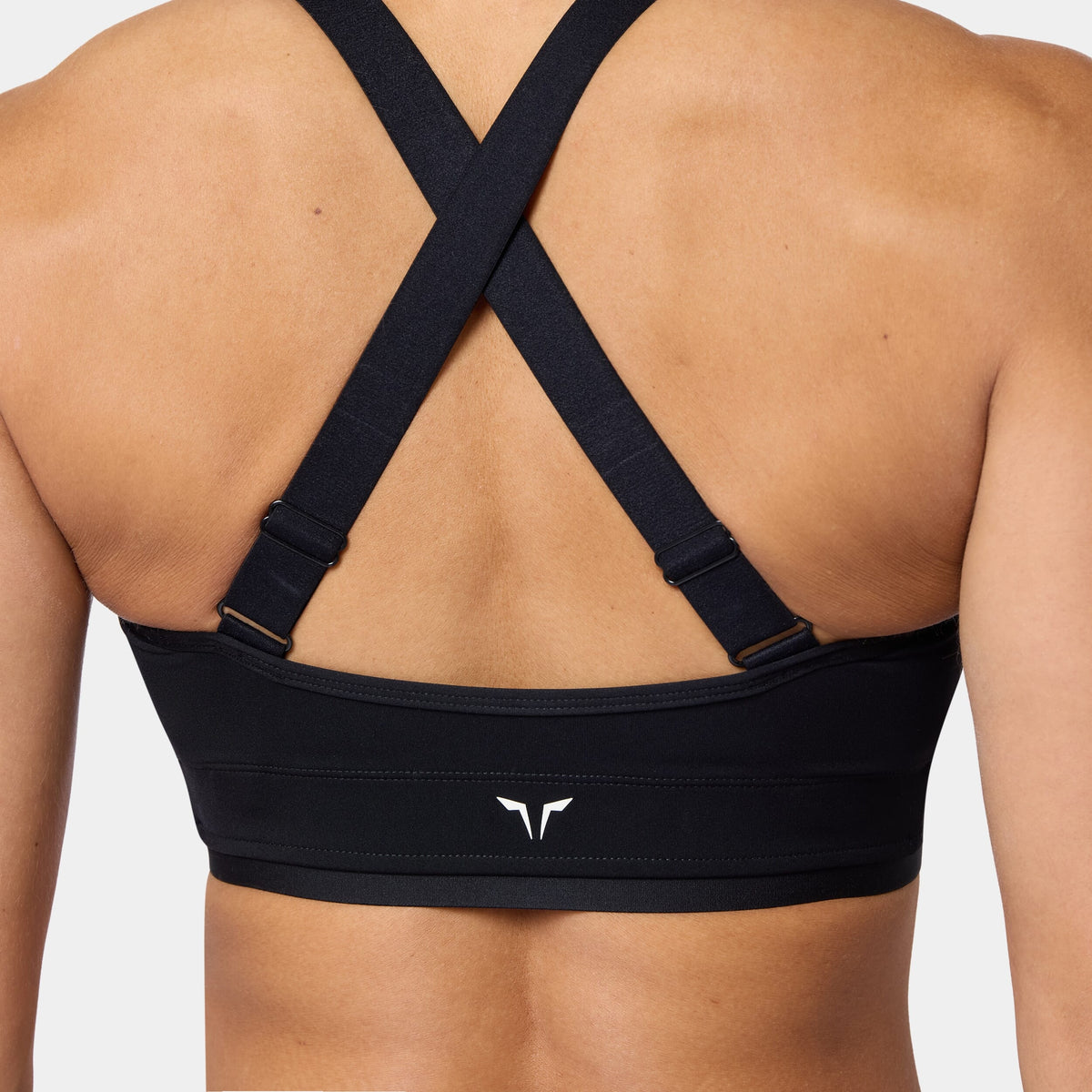 SQUATWOLF ZIP UP ADJUSTABLE CROSS-BACK BRA