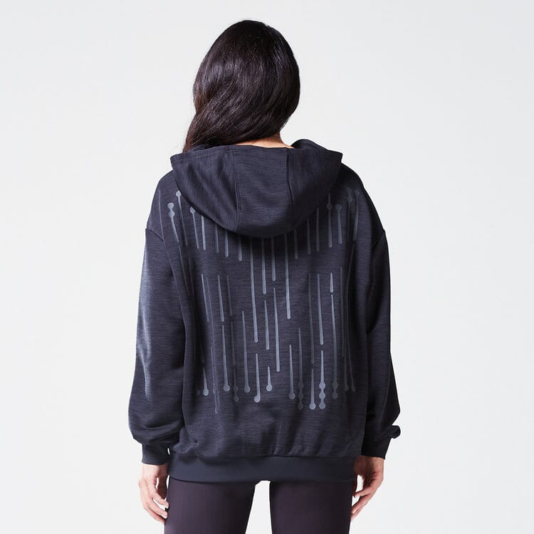 SQUATWOLFCODE OVERSIZED DRIP HOODIE