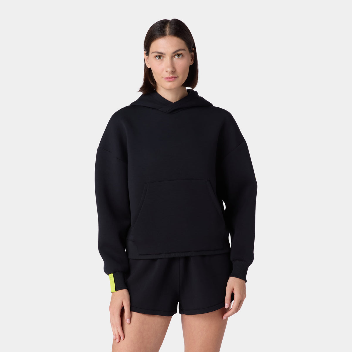 SQUATWOLF SPACER CROP HOODIE