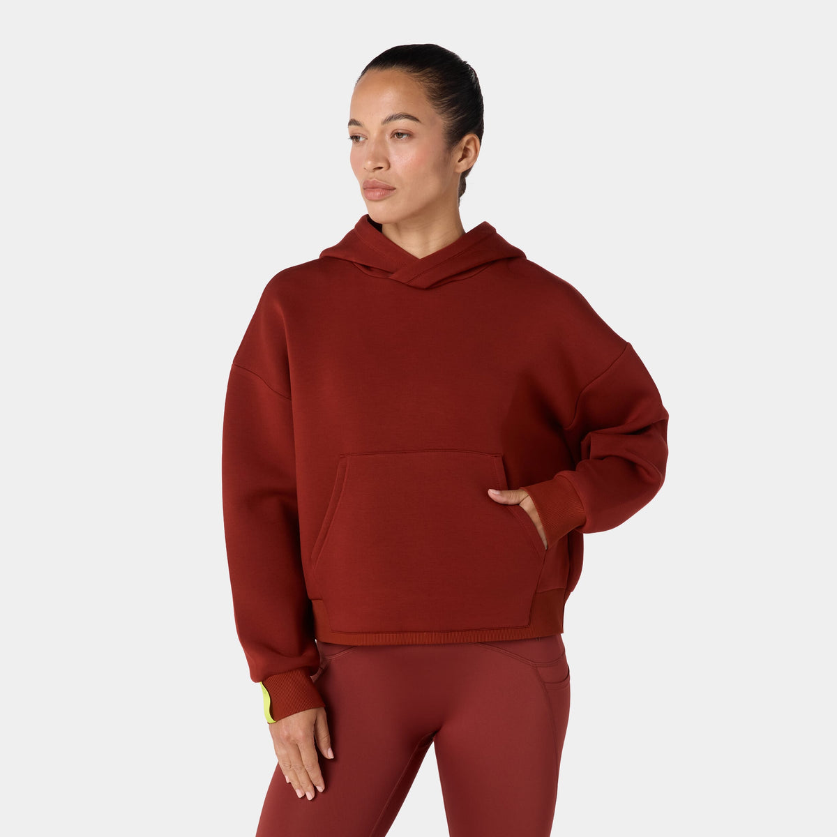 SQUATWOLF SPACER CROP HOODIE