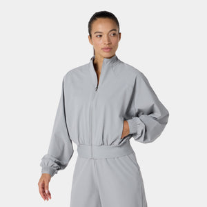 SQUATWOLF WOVEN CROP JACKET