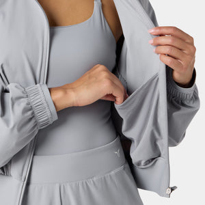 SQUATWOLF WOVEN CROP JACKET