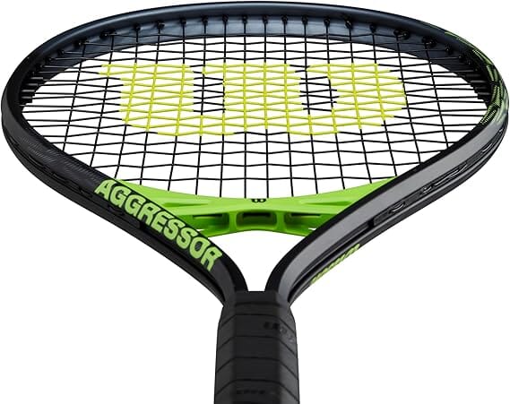 WILSON AGGRESSOR TNS RKT BLACK/Green 3