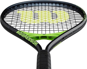 WILSON AGGRESSOR TNS RKT BLACK/Green 3