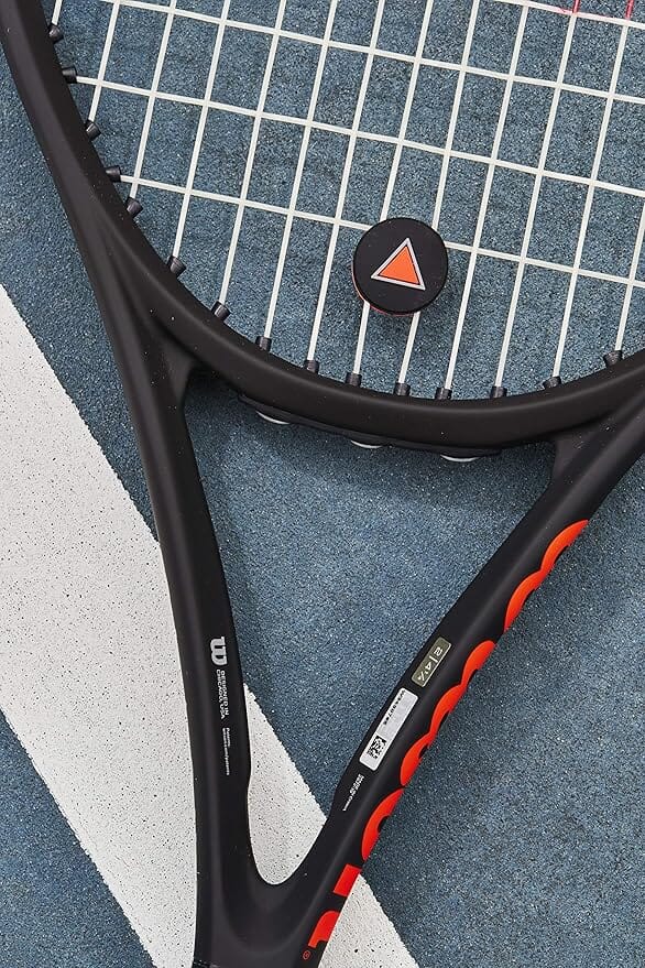 WILSON PRO FEEL CLASH DAMPENERS BLACK/Red