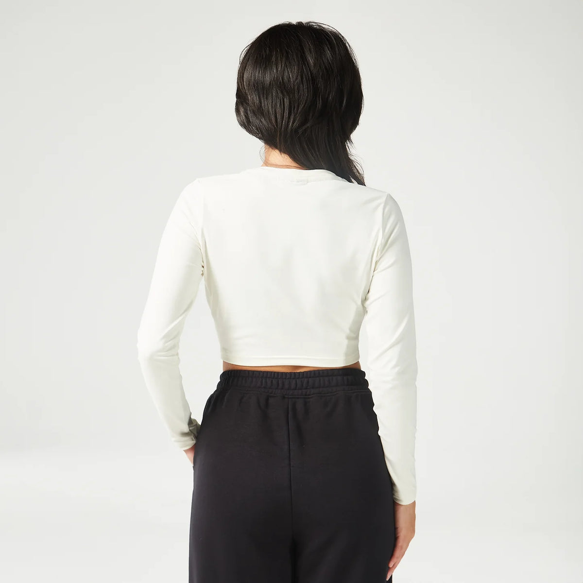 SQUATWOLF ESSENTIAL FULL SLEEVES CROP TOP