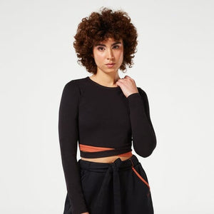 SQUATWOLF RETROGRADE CRISS CROSS TOP
