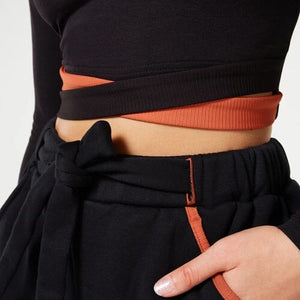 SQUATWOLF RETROGRADE CRISS CROSS TOP