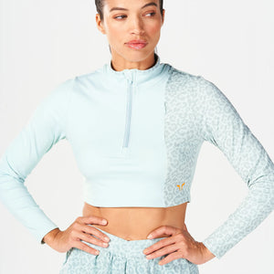 SQUATWOLF QTR ZIP SERPENT TOP