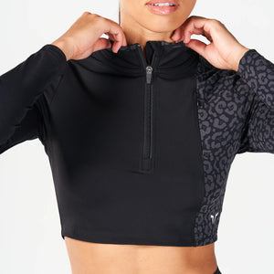 SQUATWOLF QTR ZIP SERPENT TOP