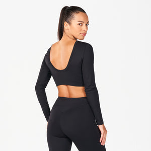 SQUATWOLF SCOOP BACK CROP TOP